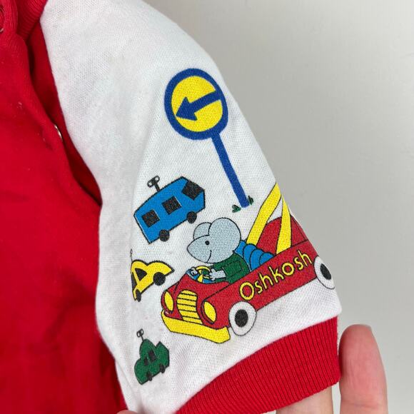 Vintage OshKosh B'gosh Mice at Work Tee Shirt 18 Months USA - Picture 3 of 8